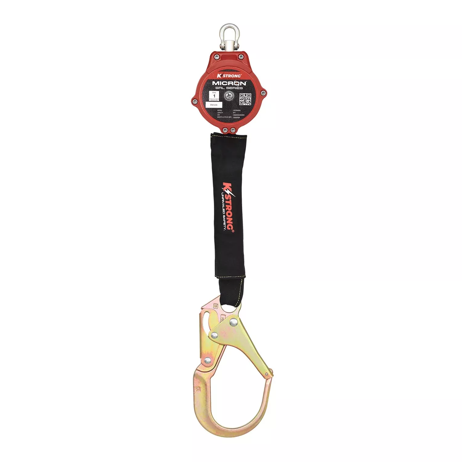 K Strong Micron 6' Arc Flash Rated SRL-P with Aluminum Rebar Hook UFS396006