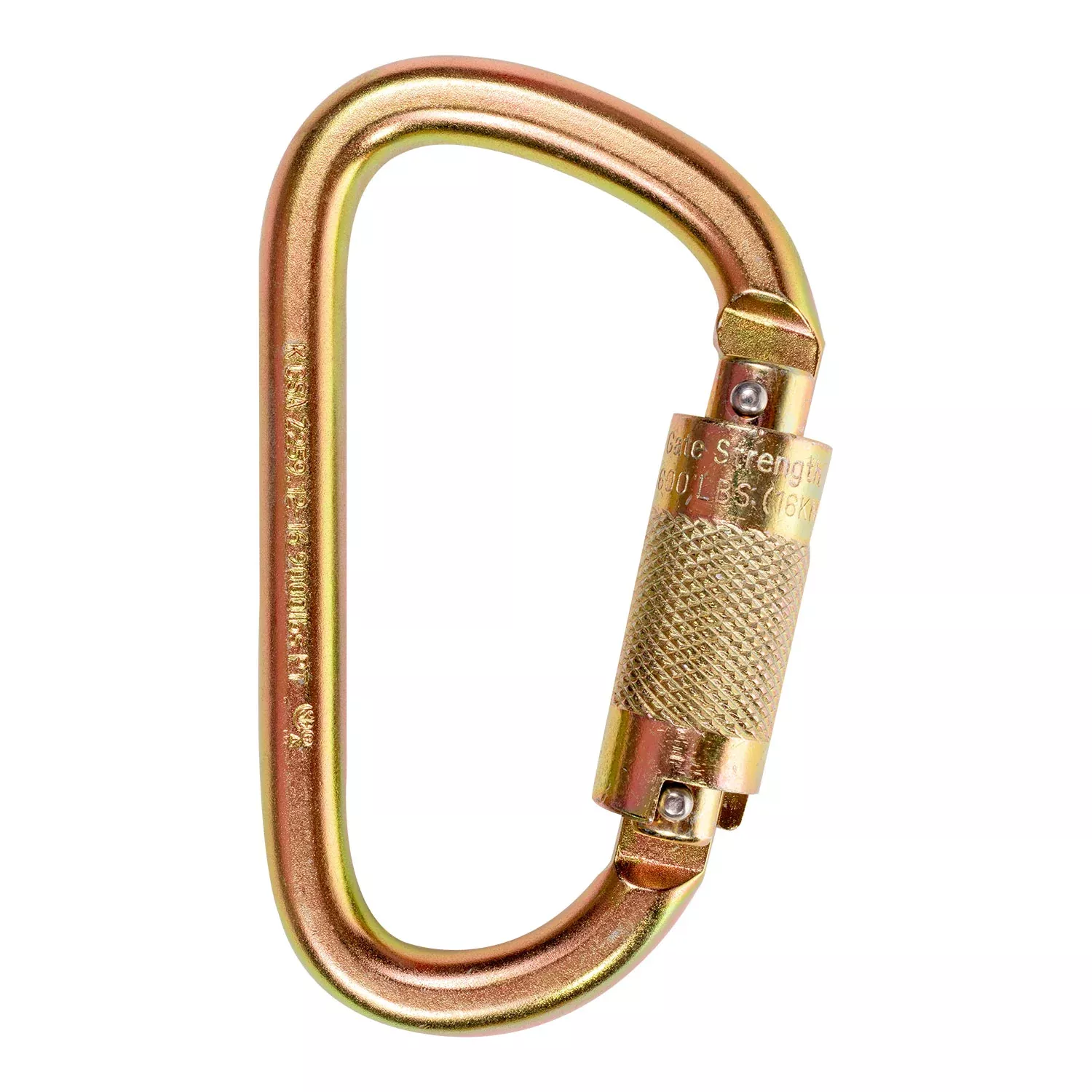 K Strong Small Steel Carabiner .84" Gate Opening UFC401100