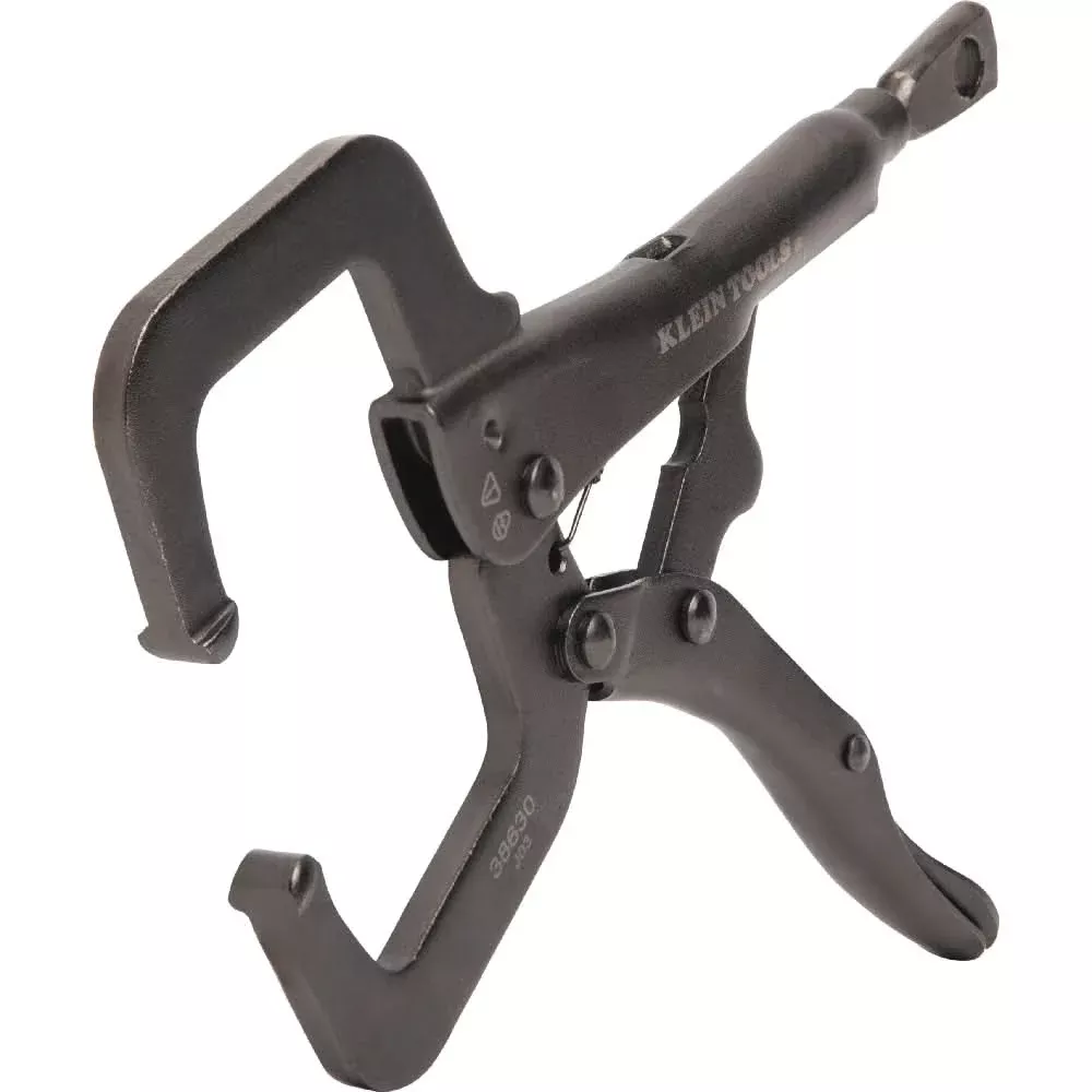 Klein Tools 38630 C-Clamp Locking Pliers With Standard Jaws, 6-Inch