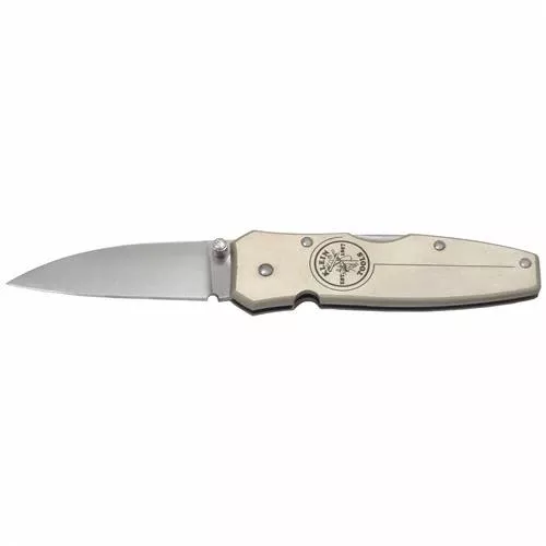 Klein Tools 44000 Lightweight Lockback Knife 2-1/4'' (57 mm) Drop-Point Blade