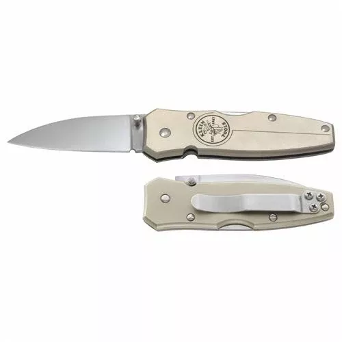 Klein Tools 44001 Lightweight Lockback Knife 2-1/2'' (64 mm) Drop-Point Blade