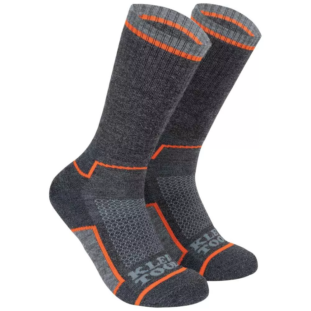 Klein Tools 60508 Performance Thermal Socks, L