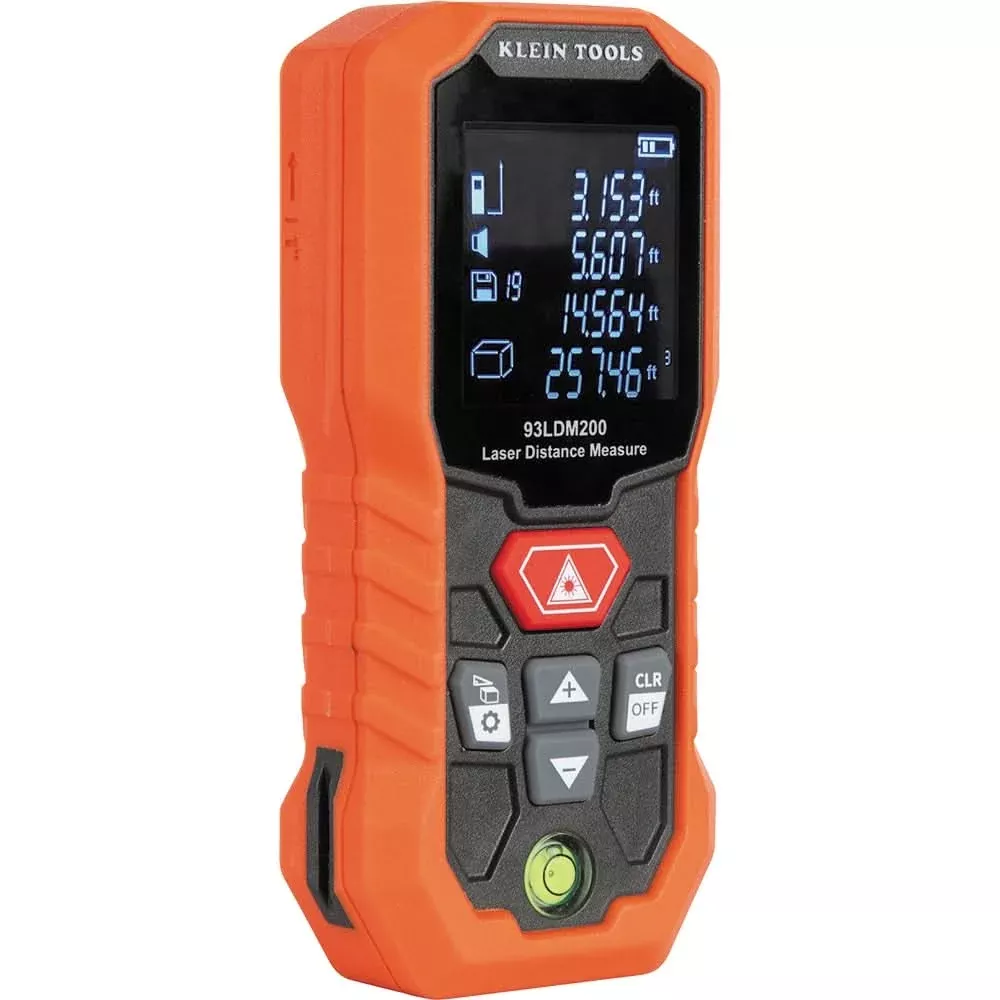 Klein Tools 93LDM200 Laser Distance Measure, 200 ft.