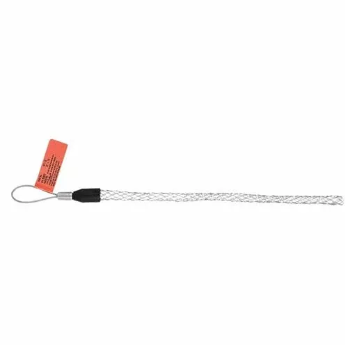 Klein Tools KPL200-1 Light-Duty Single-Weave, Flexible-Eye Pulling Grips - Short Length