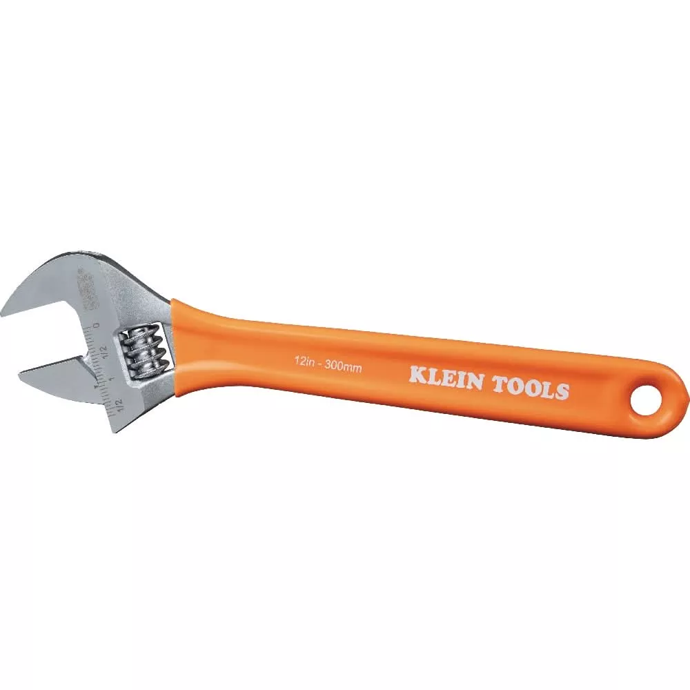 Klein Tools O50712 Extra-Capacity Adjustable Wrench, 12 in.