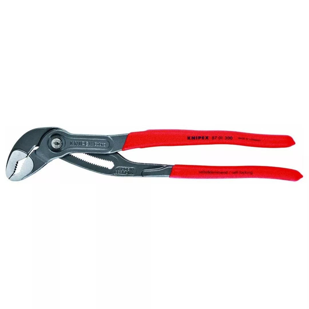 Knipex 12" Cobra High-Tech Water Pump Pliers w/ Plastic Grip 87 01 300