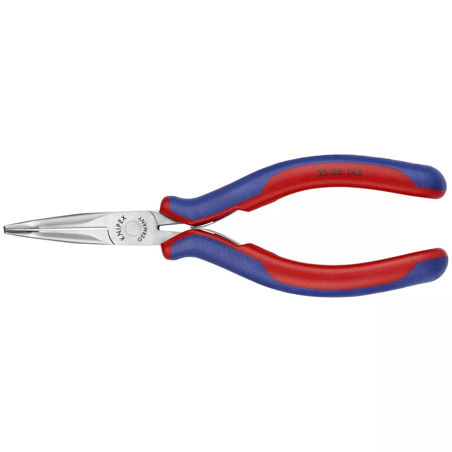 Knipex 35 82 145 Electronics 45° Angled Pliers-Half Round Tips