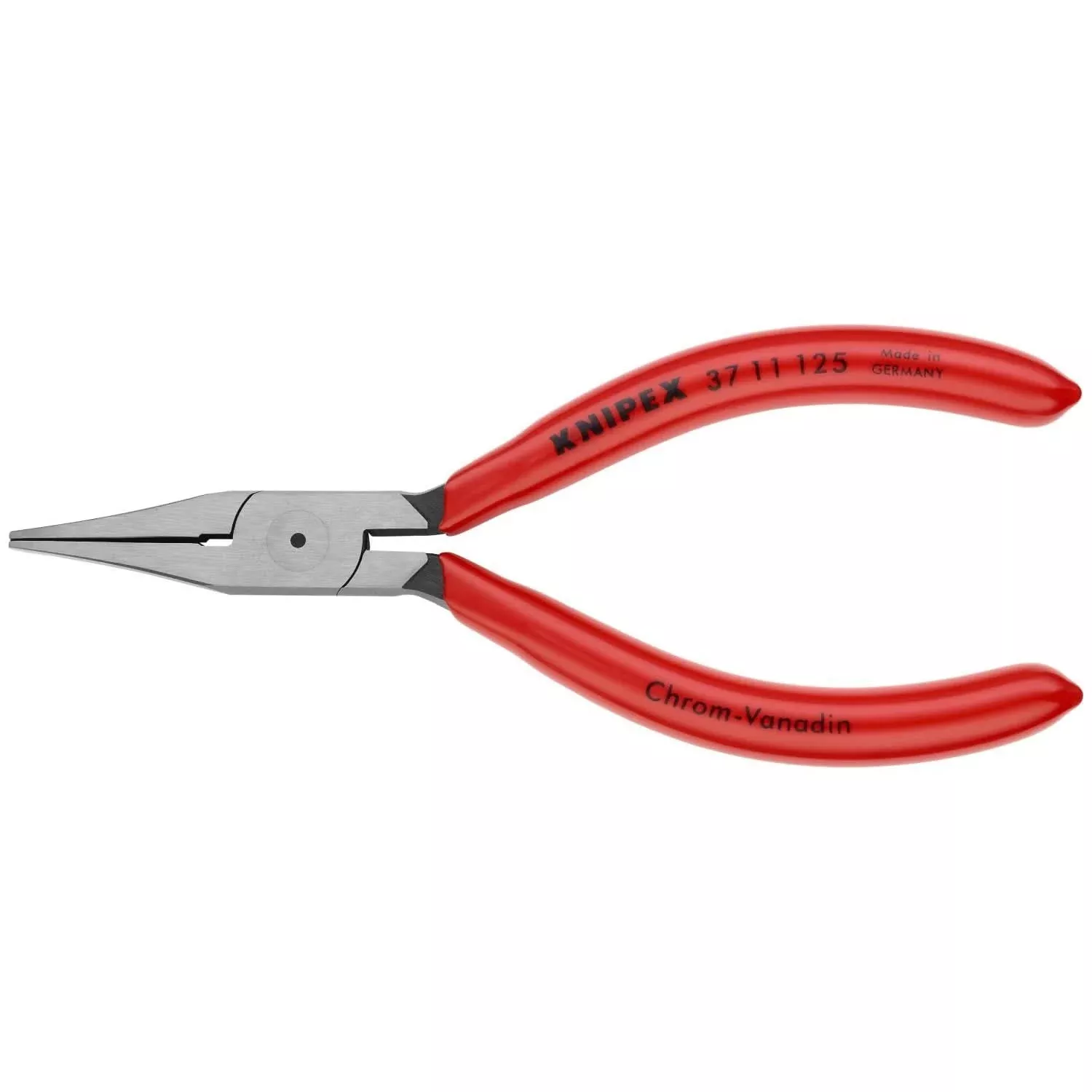 Knipex 37 11 125 Electronics Gripping Pliers-Flat Wide Tips