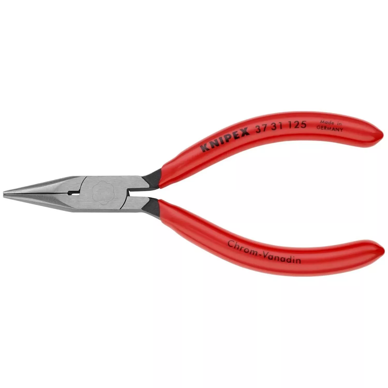 Knipex 37 31 125 Electronics Gripping Pliers-Half Round Tips