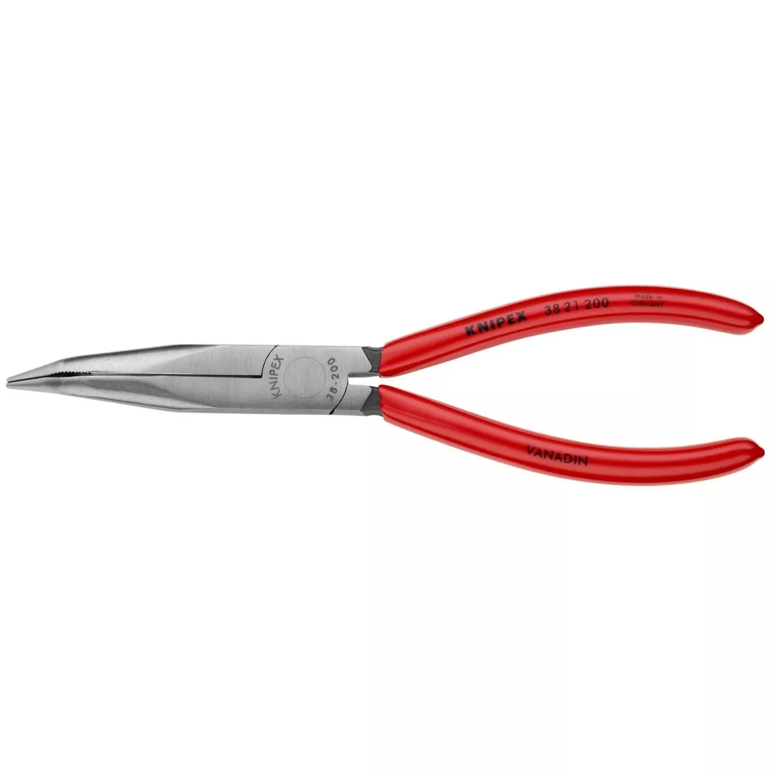 Knipex 38 21 200 Long Nose 40° Angled Pliers without Cutter