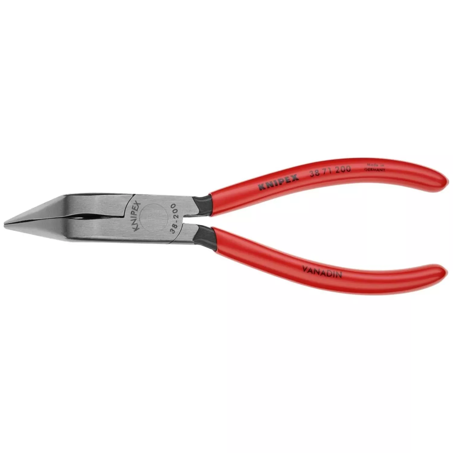 Knipex 38 71 200 Long Nose 70° Angled Pliers without Cutter