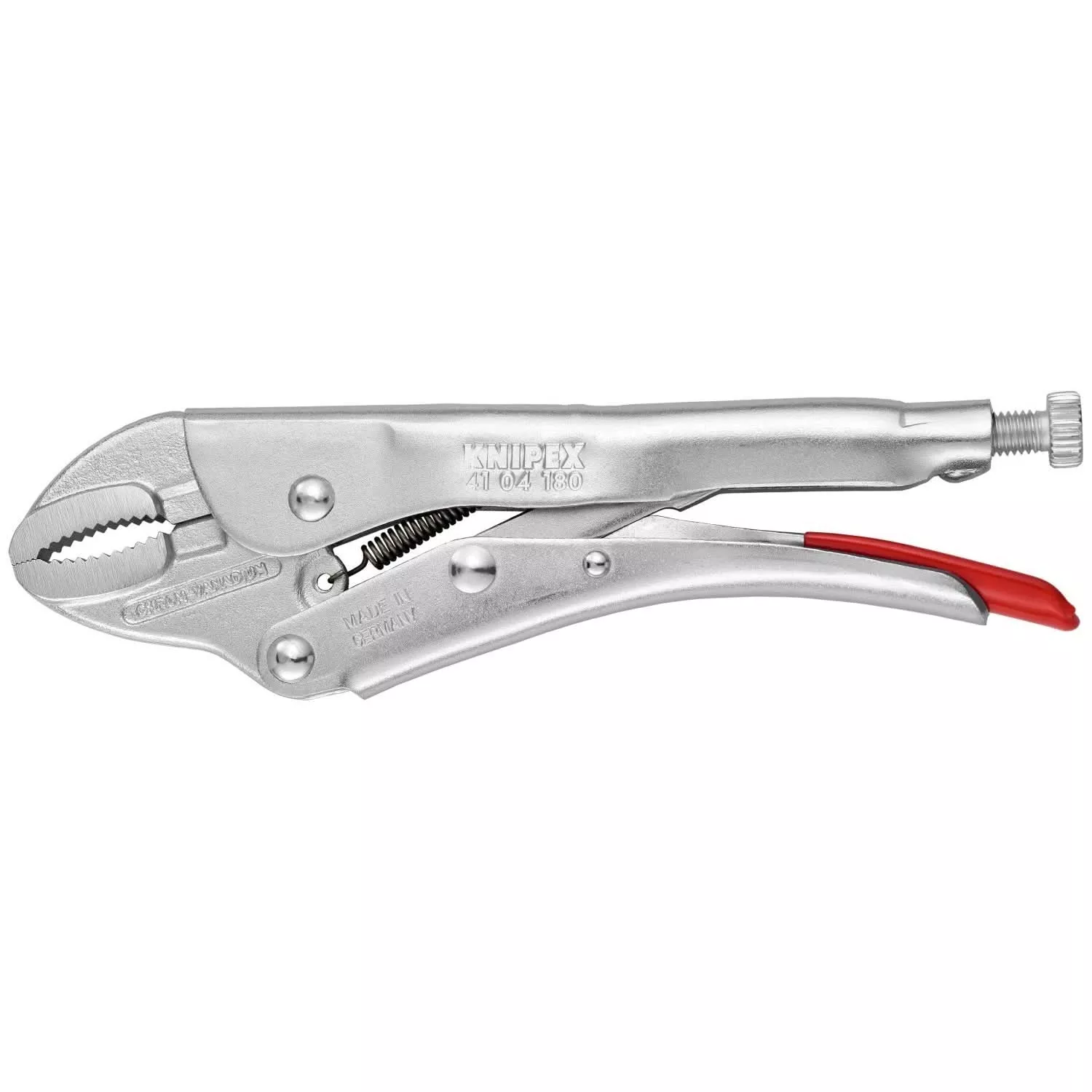 Knipex 41 04 180 Grip Pliers-Round Jaws