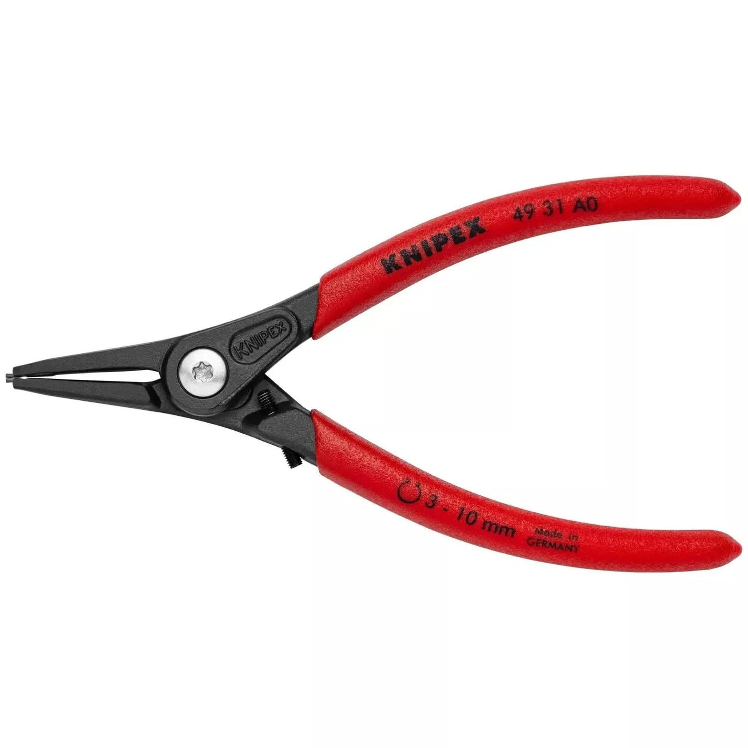 Knipex 49 31 A0 External Precision Snap Ring Pliers-Limiter