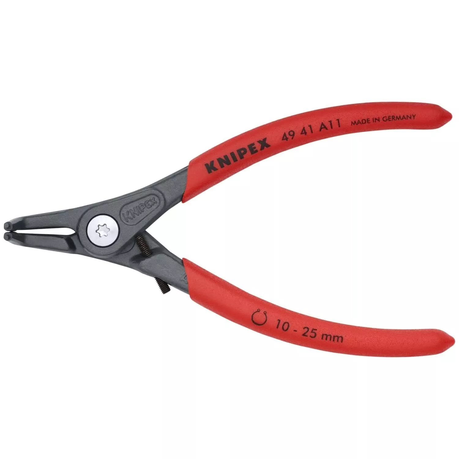 Knipex 49 41 A11 External 90° Angled Precision Snap Ring Pliers-Limiter