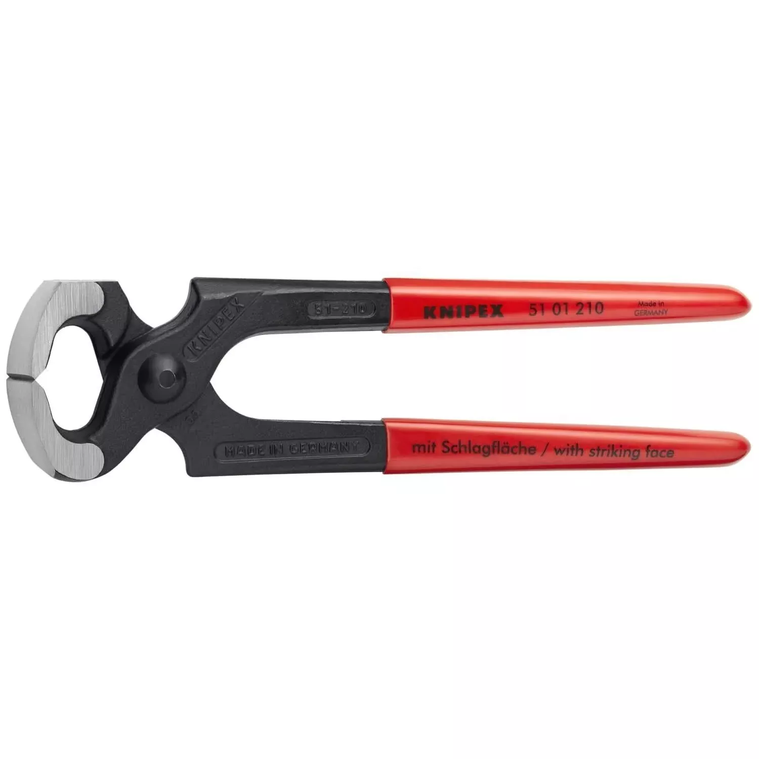 Knipex 51 01 210 Carpenters' End Cutting Pliers-Hammer Head Style