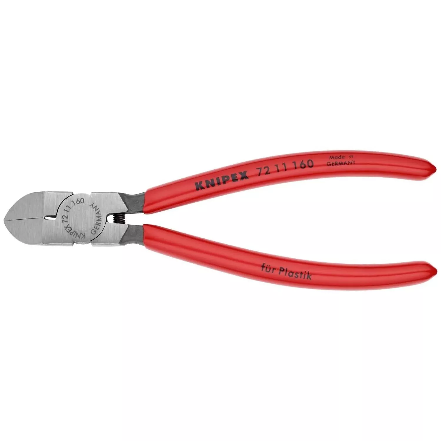 Knipex 72 11 160 Diagonal Pliers for Flush Cutting Plastics 45° Angled