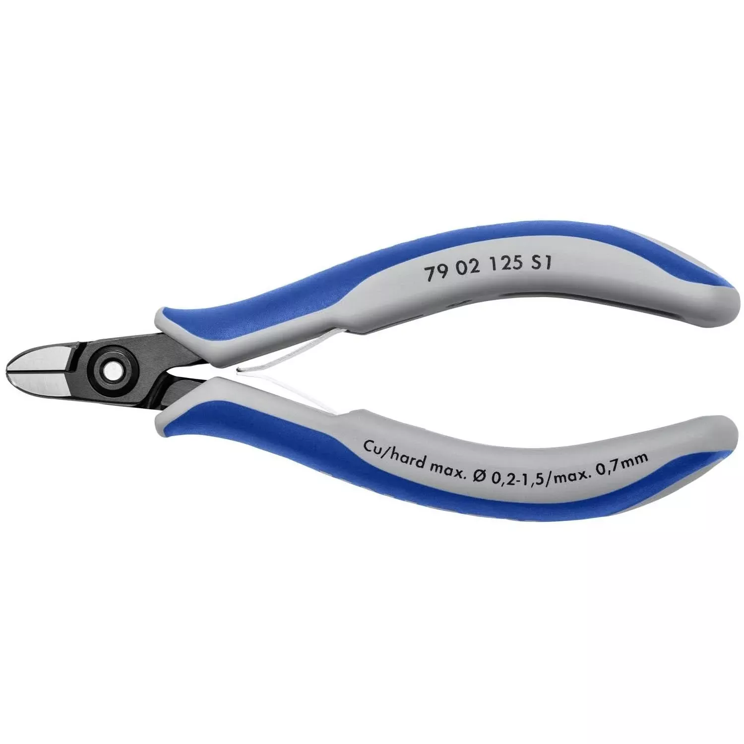 Knipex 79 02 125 S1 Aviation Round Nose Diagonal Cutters