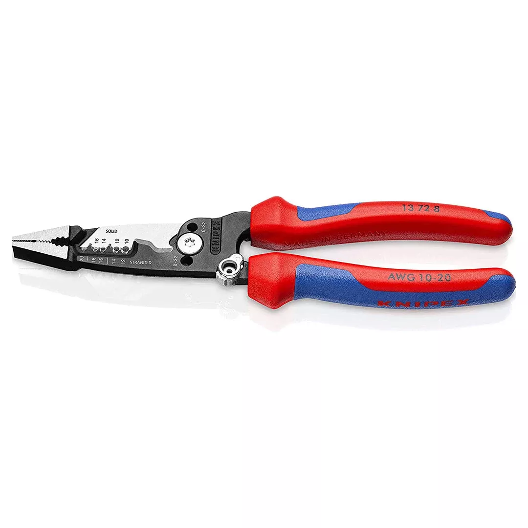 Knipex 8" Forged Wire Strippers w/ Comfort Grip 13 72 8 SBA