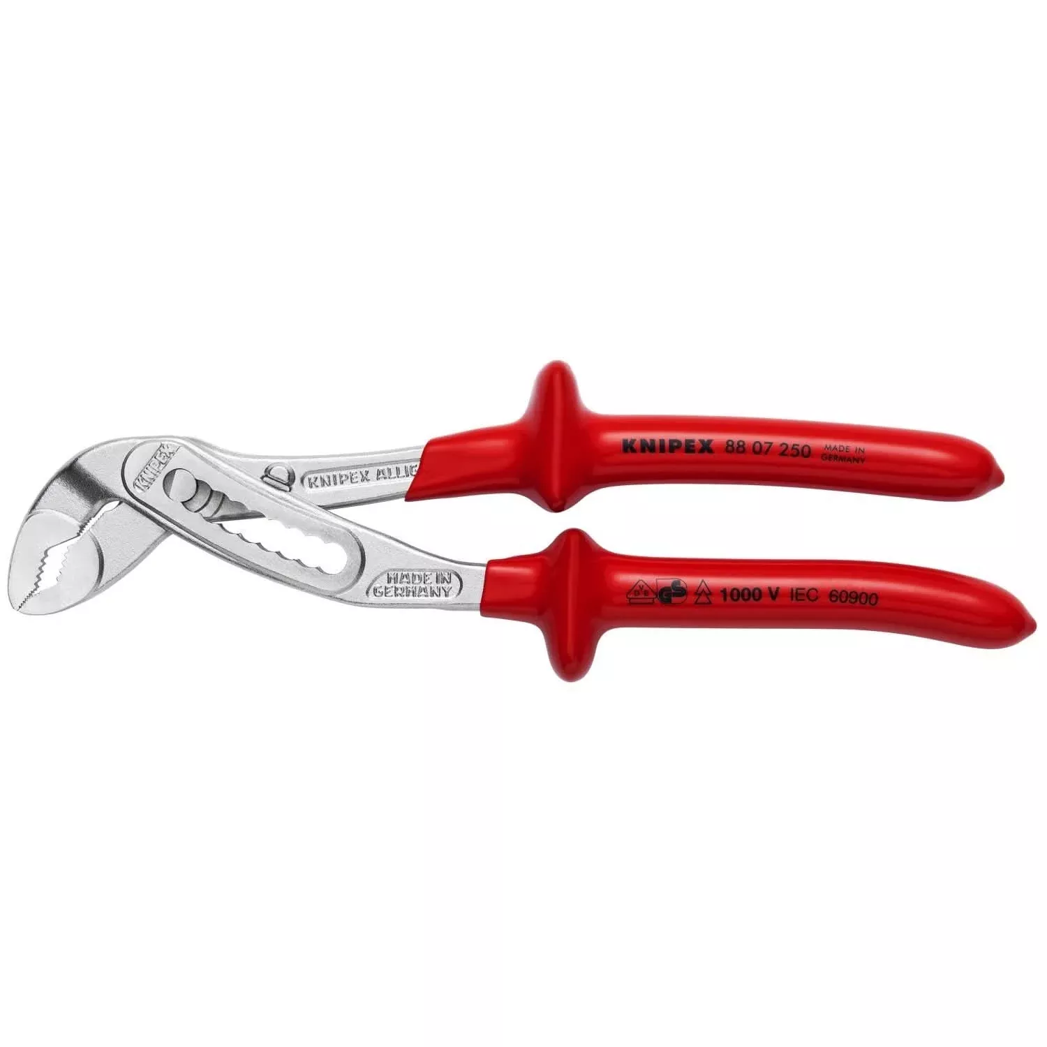 Knipex 88 07 250 Alligator Water Pump Pliers-1000V Insulated