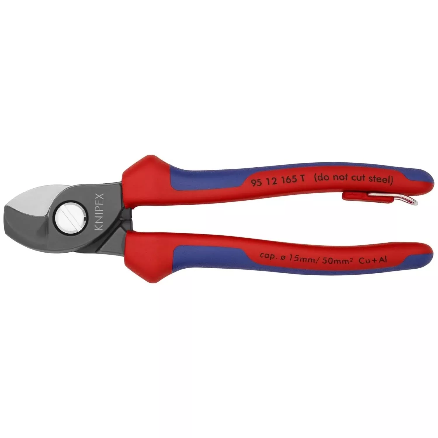 Knipex 95 12 165 T BKA Cable Shears-Tethered Attachment