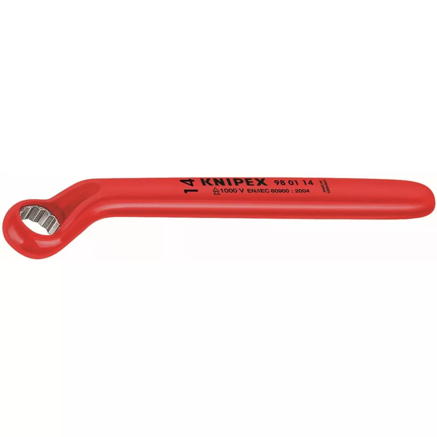 Knipex 98 01 09 Offset Box Wrench-1000V Insulated 9 mm