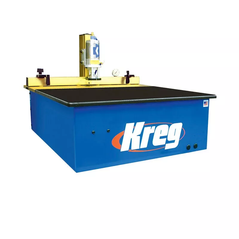 KREG Bench Top Single-Spindle Pneumatic Pocket-Hole Machine