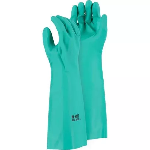 Majestic 3249 22 MIL Unlined Nitrile 18 in. Gloves