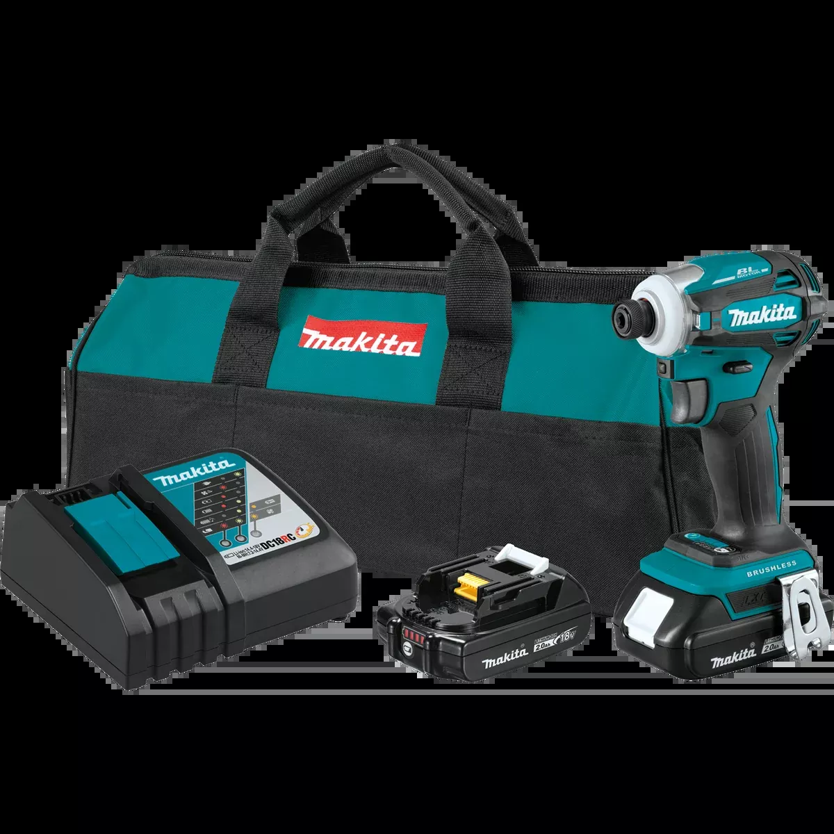 MAKITA 18V LXT Compact QUICK‑SHIFT MODE™ 4‑Speed Impact Driver Kit