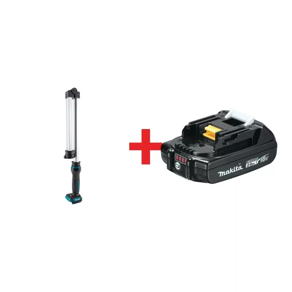 Makita 18V LXT LED Underhood Work Light with 18V LXT Compact 2.0Ah Battery