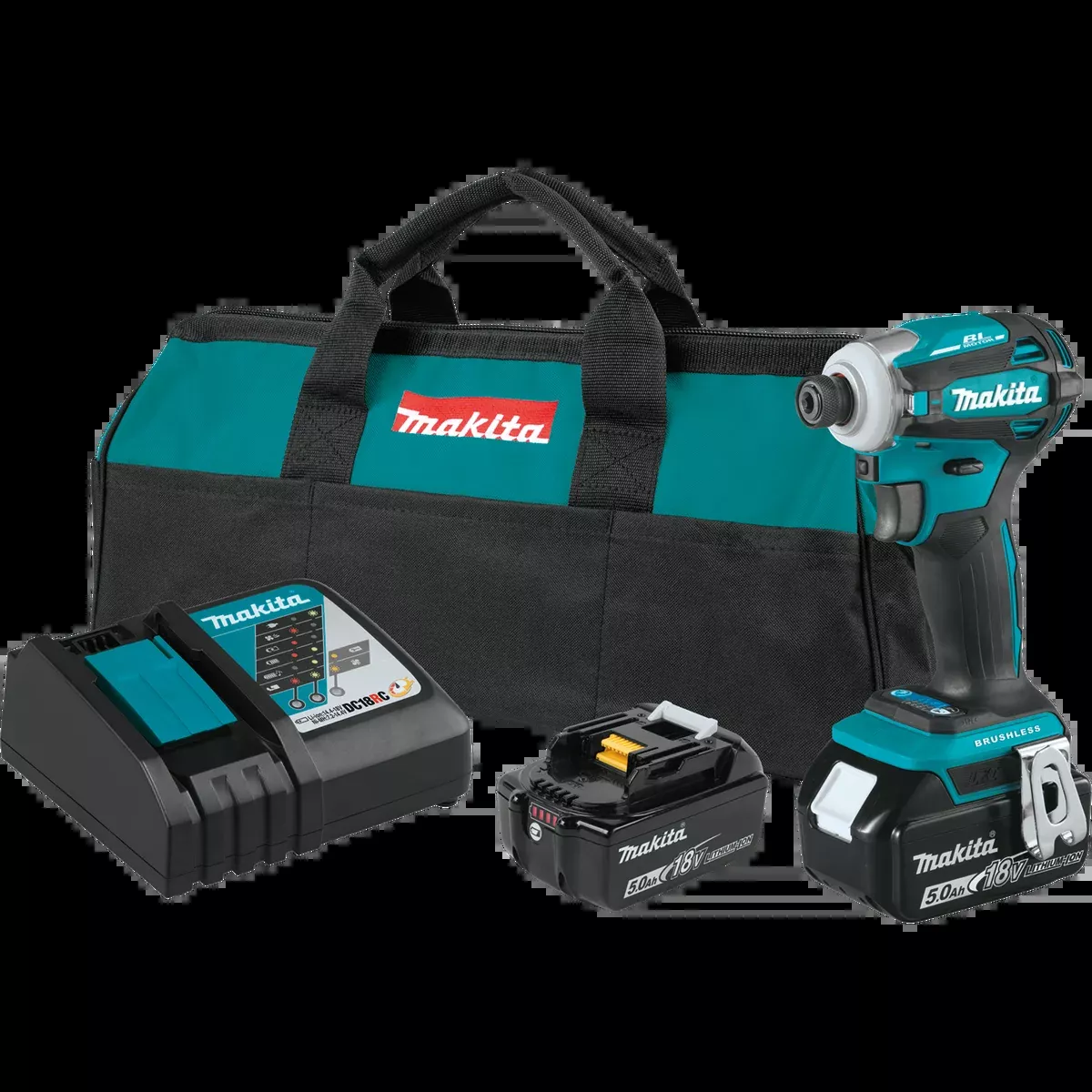 MAKITA 18V LXT QUICK‑SHIFT MODE™ 4‑Speed Impact Driver Kit