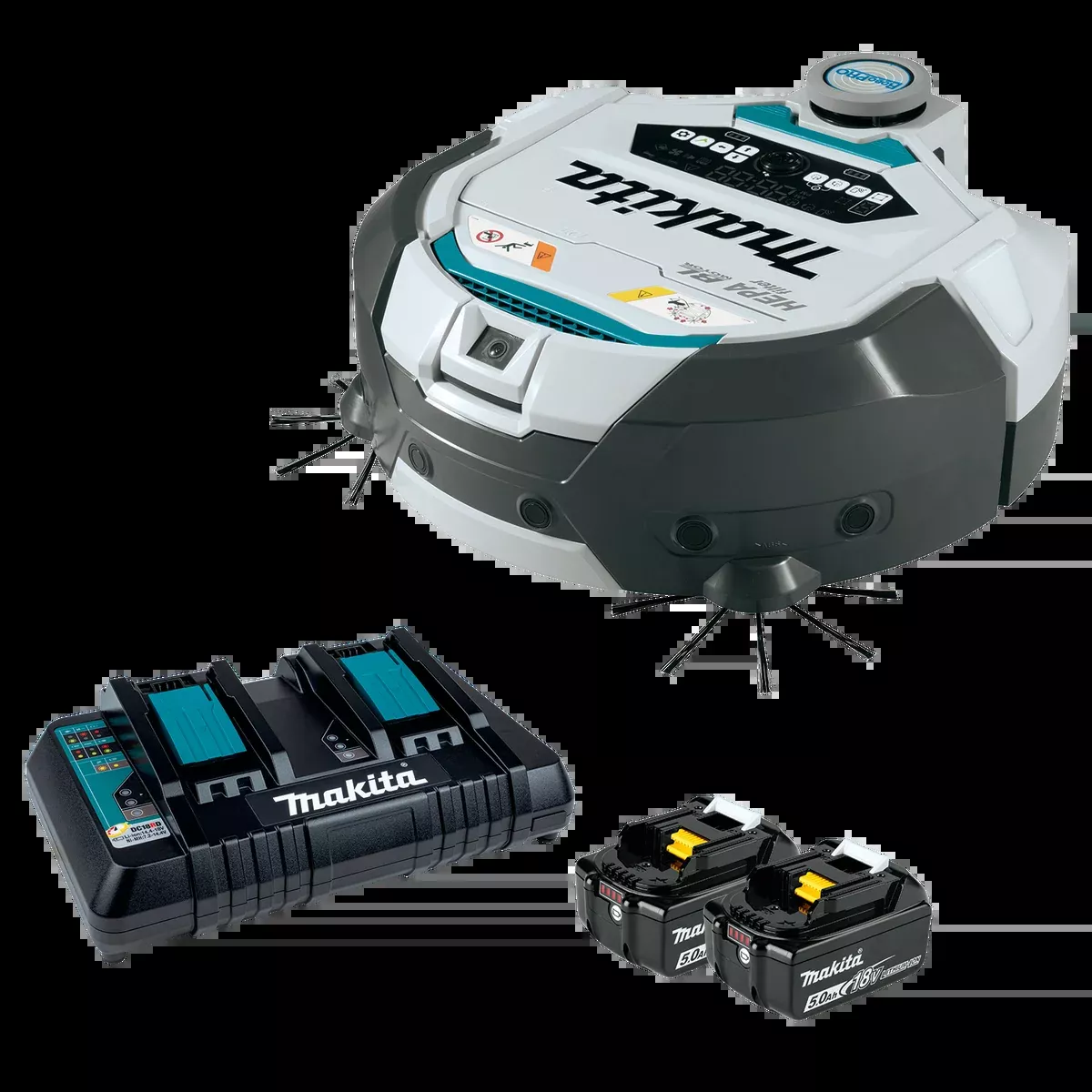 MAKITA 18V X2 LXT Smart Robotic HEPA Filter Vacuum Kit