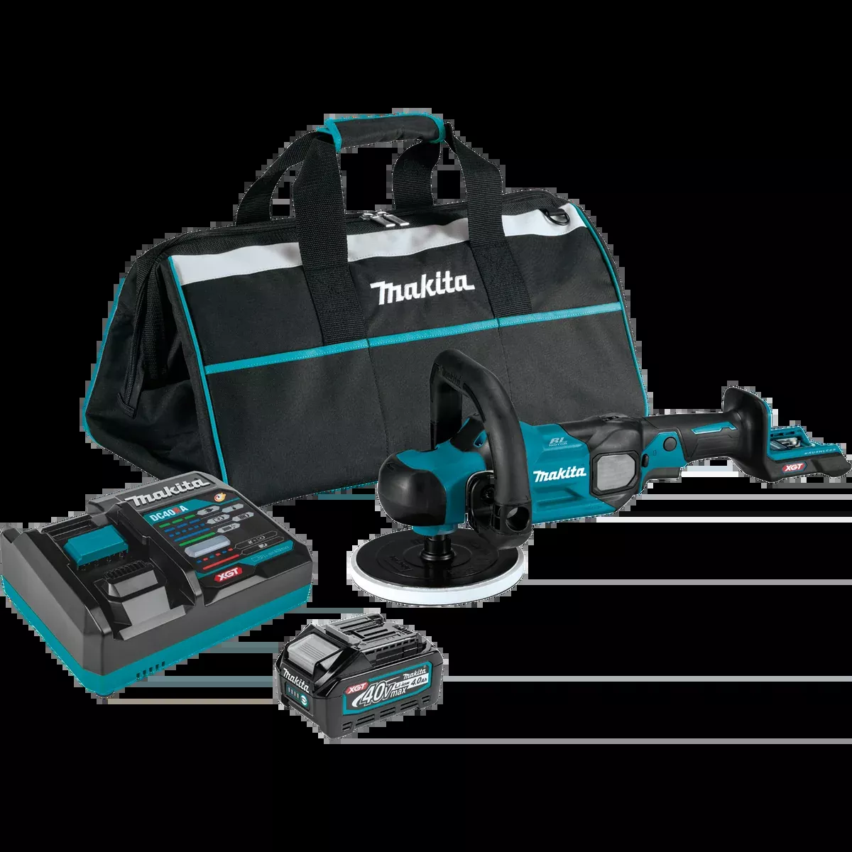MAKITA 40V MAX XGT 7" Polisher Kit