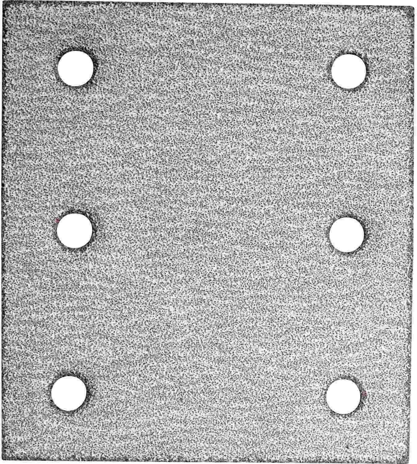 Makita 742529-7-A 4" x 4-1/2" Abrasive Paper, Hook & Loop, 6/pk Assortment