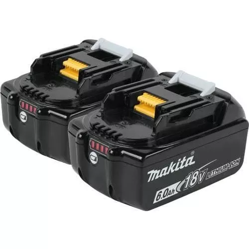 Makita BL1860B-2 18V LXT Li-Ion 6.0Ah Battery 2 Pack