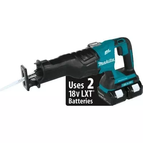 Makita XRJ06PT 18V X2 Cordless Recipro Saw Kit