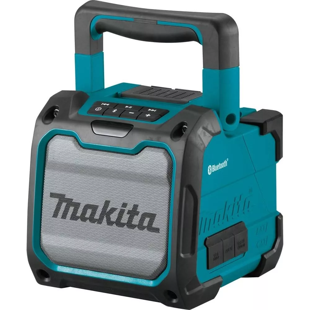Makita18V LXT / 12V max CXT Cordless Bluetooth Job Site Speaker (Teal), Tool Only