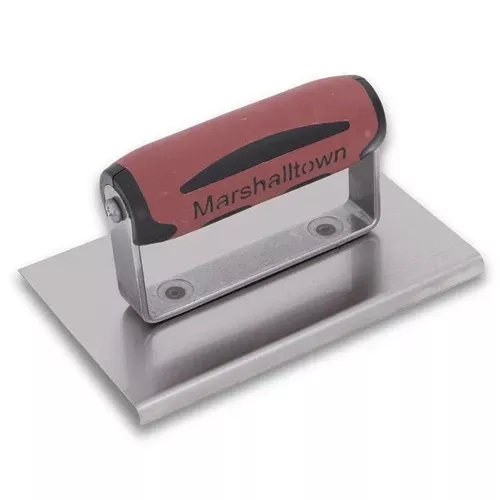 Marshalltown 6" x 4" Straight End Hand Edger w/ 1/2" Radius 166SSD