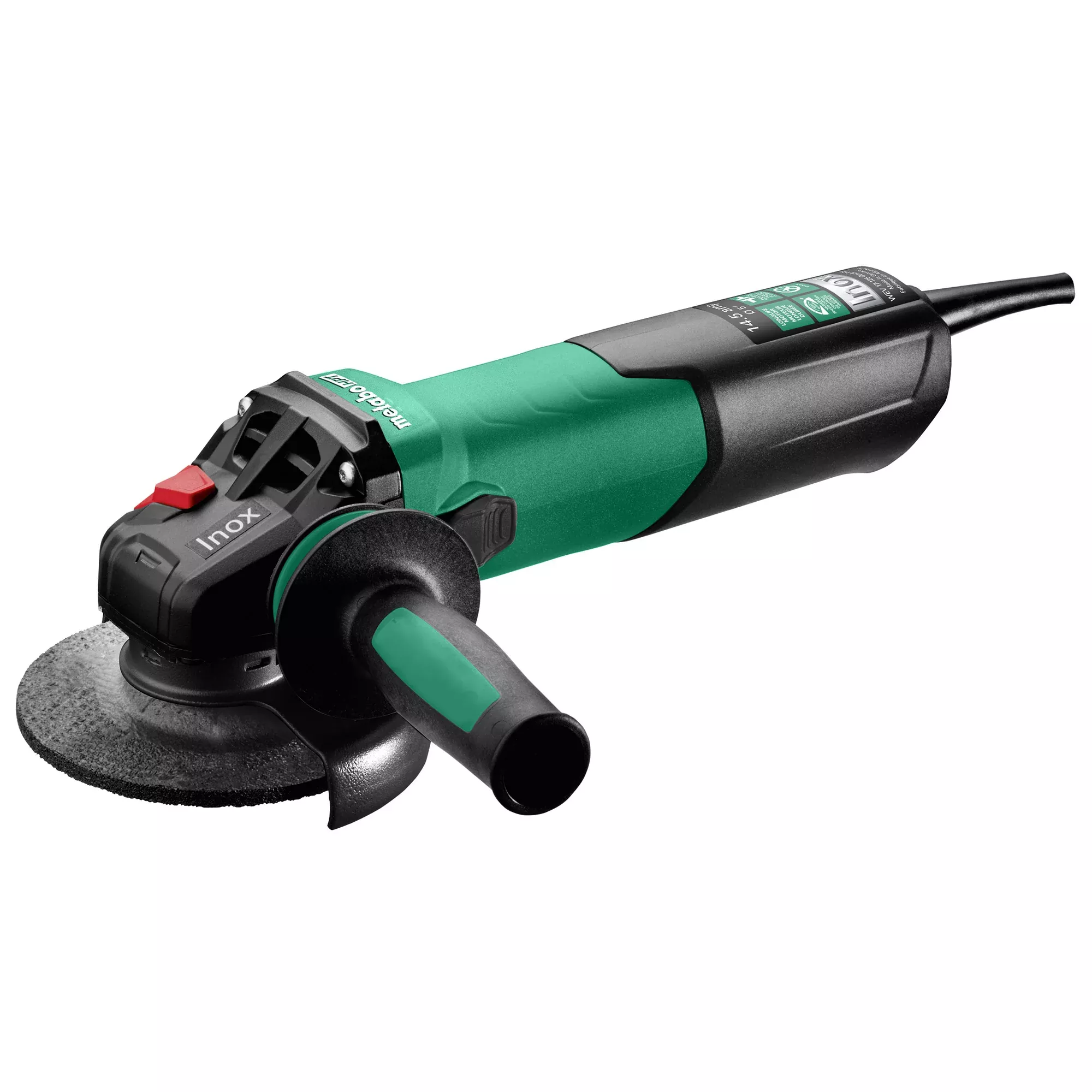 Metabo HPT WEV 17-125 Quick Inox 5 in. 14.5 Amp Variable Speed Angle Grinder 646517420