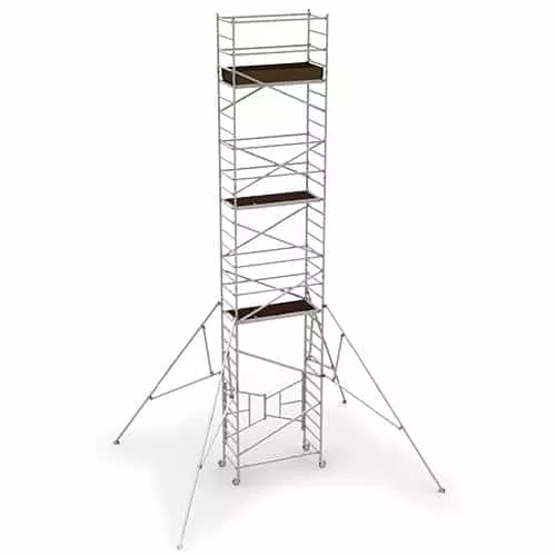 MetalTech AL-Q0108 31 ft x 2.6 ft x 5.4 ft Scaffold Tower