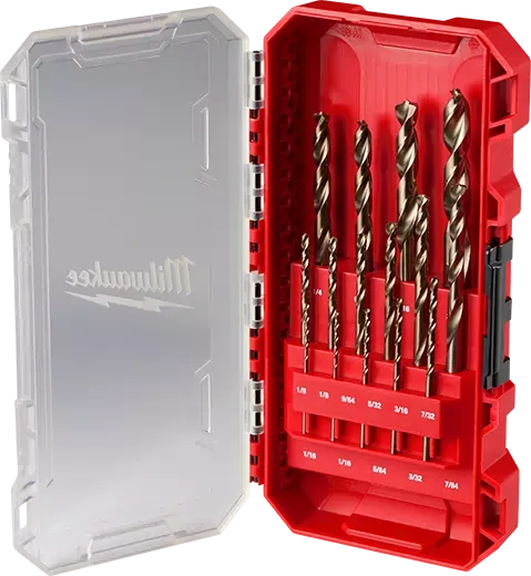 Milwaukee 15PC RED HELIX™ Cobalt Drill Bit Set