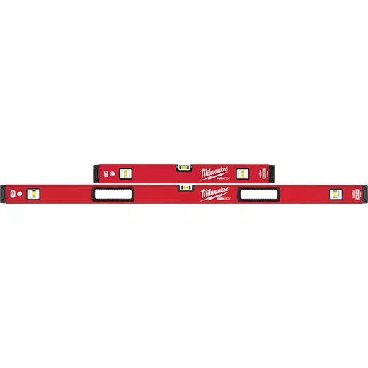 Milwaukee 24" / 48" REDSTICK™ Magnetic Box Level Set