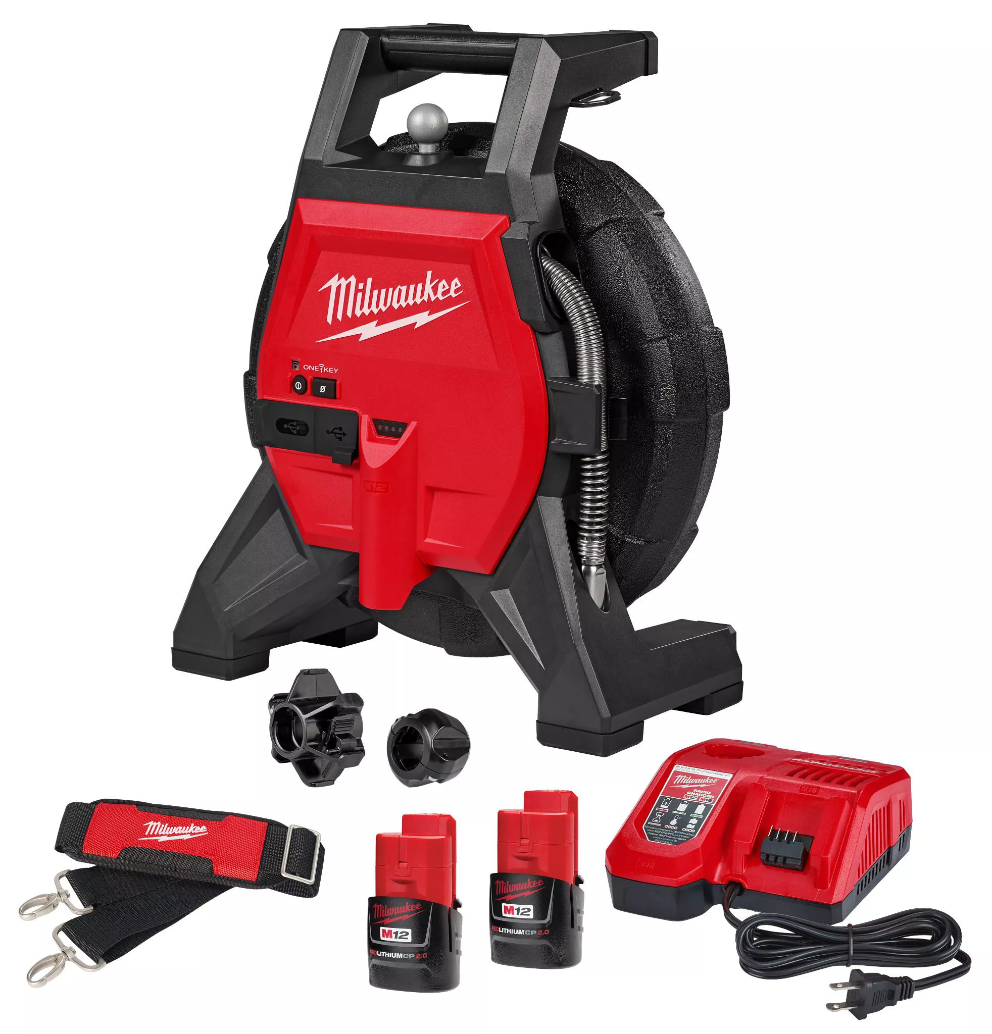 Milwaukee 3318-22A M12 65' Ultra Flex Compact Inspection Camera Kit