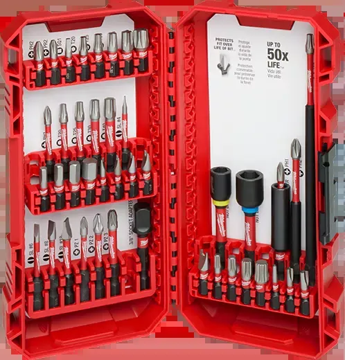 Milwaukee 43PC SHOCKWAVE™ Impact Duty Driver Bit Auto Set