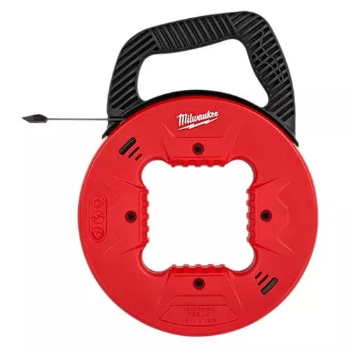 Milwaukee 48-22-4185 1/4 in. Steel Fish Tape, 100 ft.