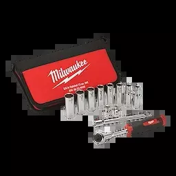 Milwaukee 48-22-9000 12PC 3/8" DRIVE SAE SOCKET SET