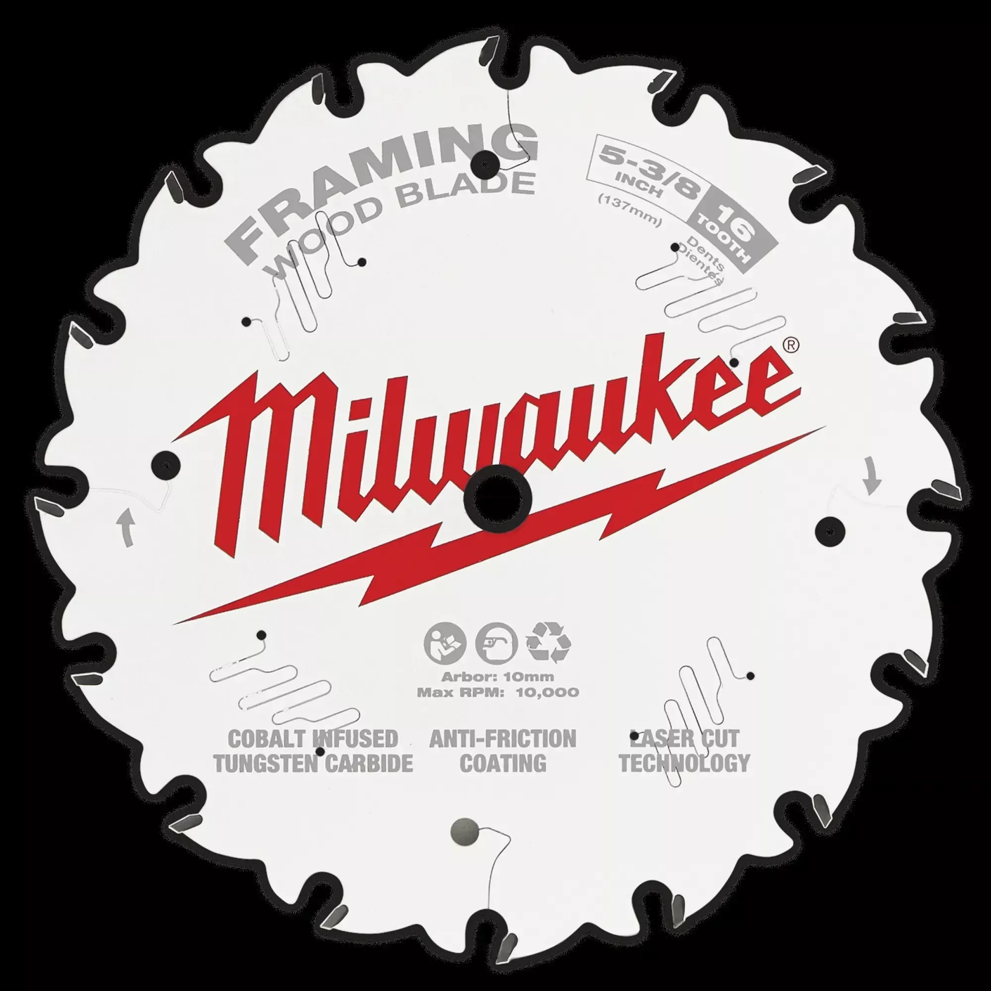 Milwaukee 48-40-7020 12" PCD/FIBER CEMENT BLADE