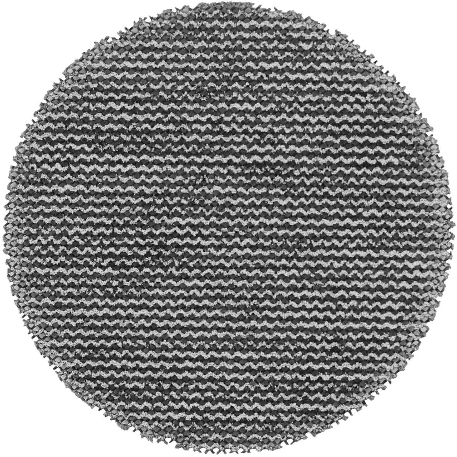 Milwaukee 48-80-6080 3 in. 80 Grit Mesh Sanding Discs with POWERGRID Tear Resistant Mesh (12-Pack + Pad Saver)