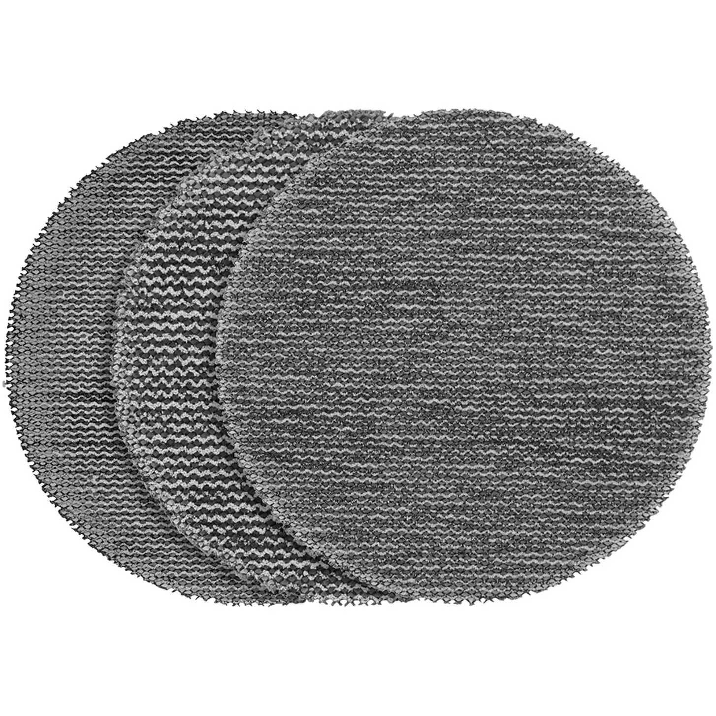 Milwaukee 48-80-6405 3 in. Assorted 80, 120, 180 Grit Mesh Sanding Discs with POWERGRID Tear Resistant Mesh (12-Pack + Pad Saver)