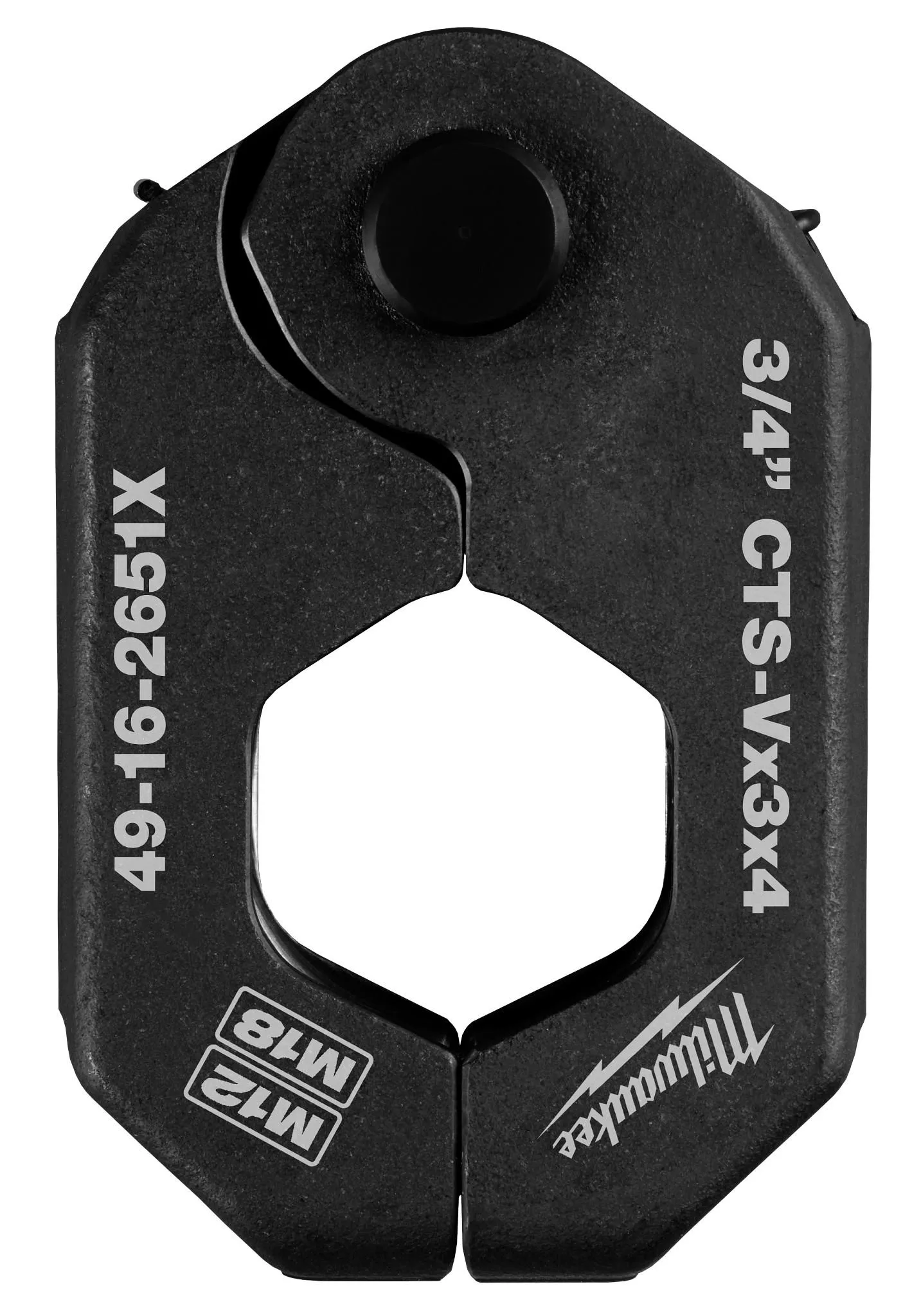 Milwaukee 49-16-2651X 3/4" CTS-V Pivoting Press Ring for M18 & M12 FORCE LOGIC Press Tools