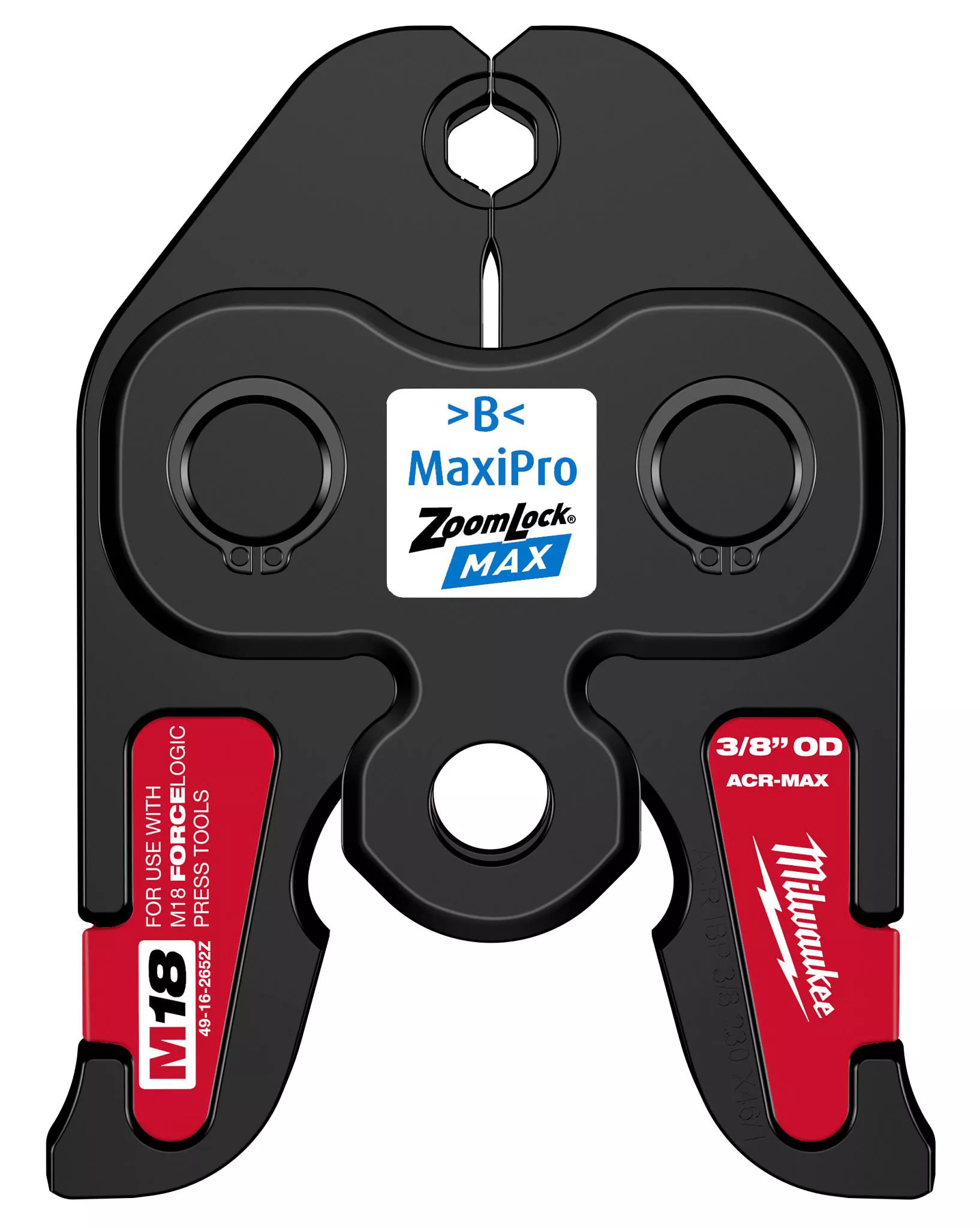 Milwaukee 49-16-2652Z 3/8" ZoomLock MAX Press Jaw for M18 FORCE LOGIC Press Tools
